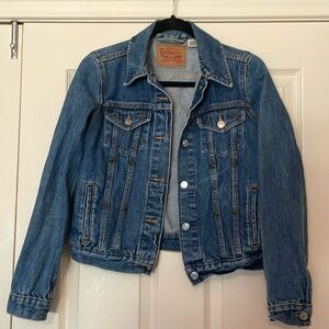 Levi’s Denim Jacket with star detailing size S